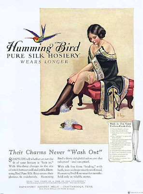 Humming Bird Hosiery (1925), illustratie: Neysa McMein
