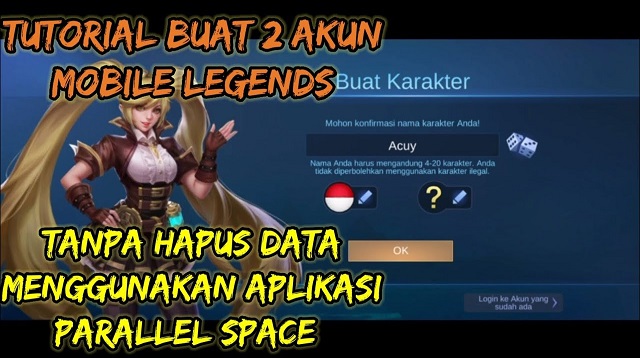 Cara Membuat Akun ML Baru Tanpa Hapus Data