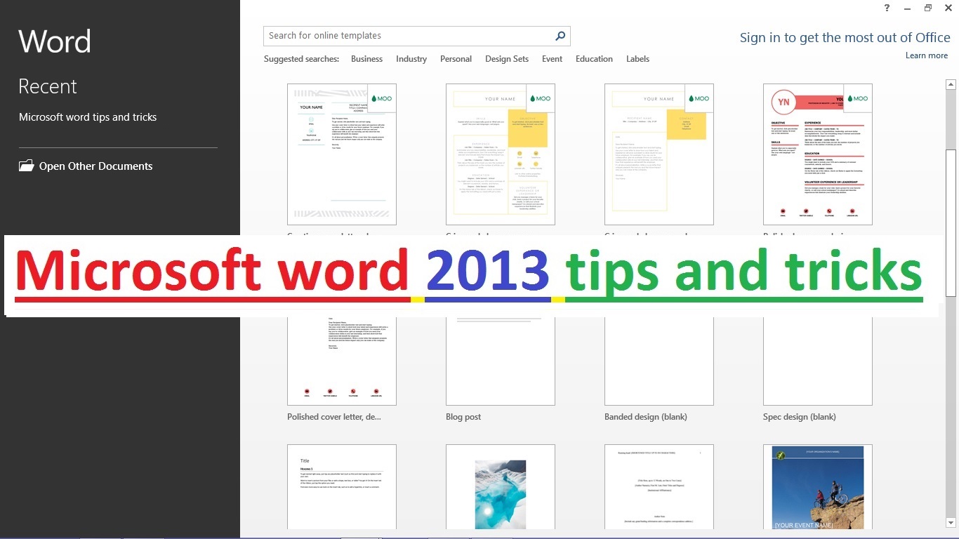 How to do labels in word 2013