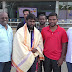  சர்வதேச பாரா பேட்மிண்டன் போட்டியில் வெண்கலம் வென்ற திருச்சி விமான நிலையம் வந்த வீரருக்கு மக்கள் சக்தி இயக்கம் சார்பில் உற்சாக வரவேற்பு