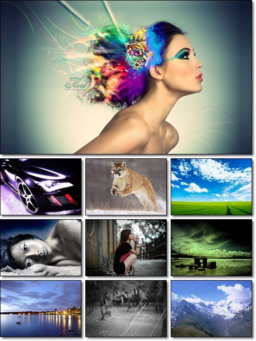 Full HD Mixed Wallpapers Pack