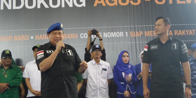 SBY : Agus-Sylvi Akan Mengubah DKI Menjadi Lebih Baik Lagi