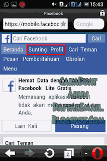 bagaimana cara daftar facebook baru