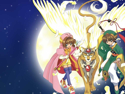 sakura kinomoto, keroberos, syaoran li, anime, manga, clamp, cardcaptor sakura, card captor sakura