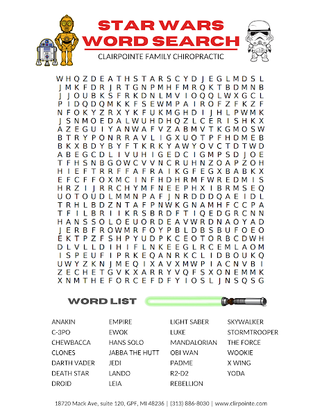 Star Wars Word Search photo