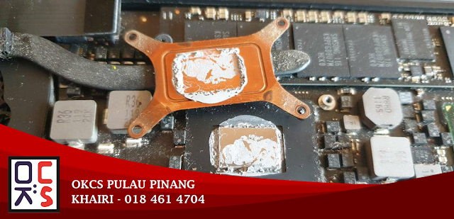 SOLVED : KEDAI REPAIR MACBOOK SUNGAI JAWI | MACBOOK AIR 13 A1466 OVERHEATING