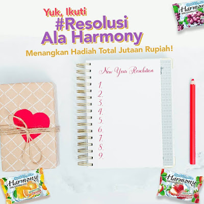 Kuis Resolusi Ala Harmony Berhadiah Voucher 2 Juta Rupiah