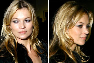  best celebrity hairstyles Kate Moss short wavy hairstyle 