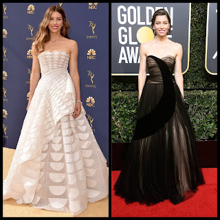 jessica biels red carpet dresses