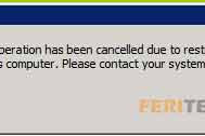 Mengatasi This Operation Has Been Cancelled Due To Restrictions In Effect On This Computer