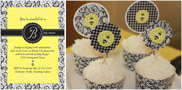 Oh my gosh I found invitations for my bumble bee party