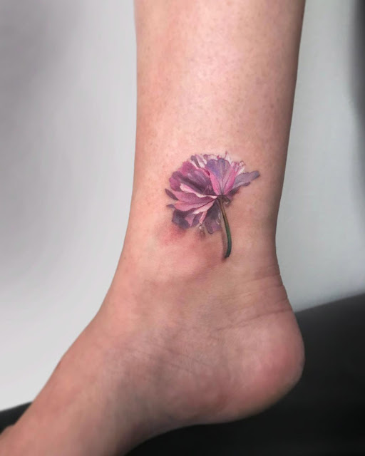 Tatuagens femininas para o tornozelo 