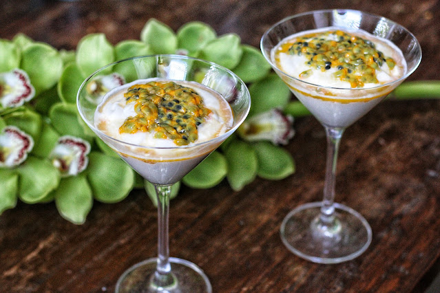 Brazilian Passion Fruit Mousse (Mousse de Maracujá)