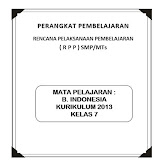RPP K13 Bahasa Indonesia Kelas 7 (Revisi)