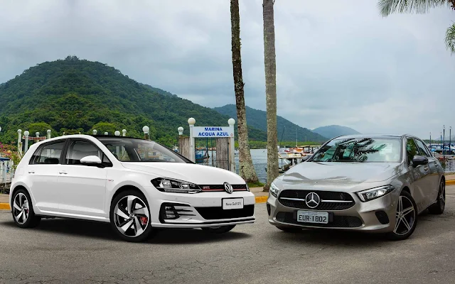 VW Golf GTI x Mercedes A250 Vision 2019