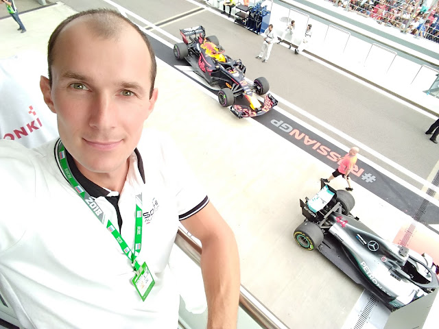 Андрей Думчев, Red Bull, Mercedes, Russian Grand Prix 2018