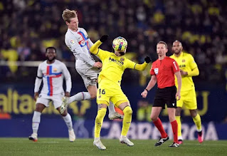 تغلب برشلونة على فياريال 1-0 ليتقدم بفارق 11 نقطة في الليغا