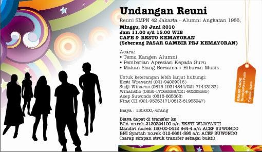 Contoh Surat Undangan Reuni Untuk Guru - 28 images 