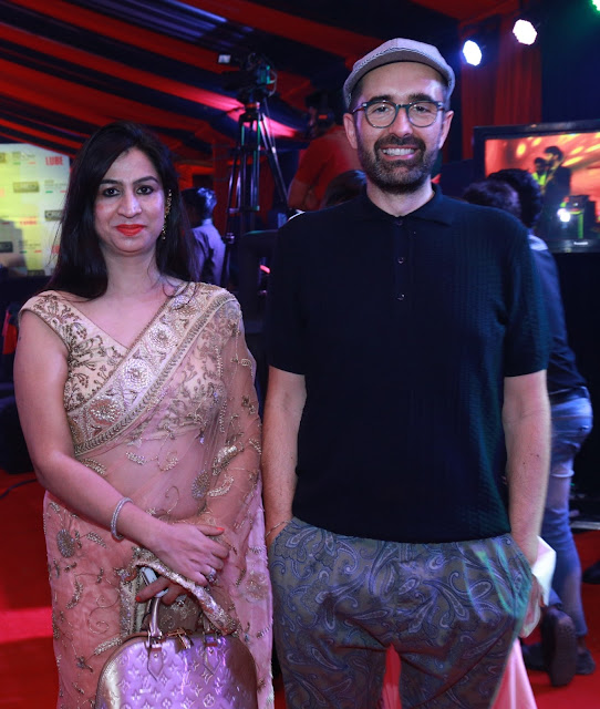 Ms Monica Malhotra with a friend