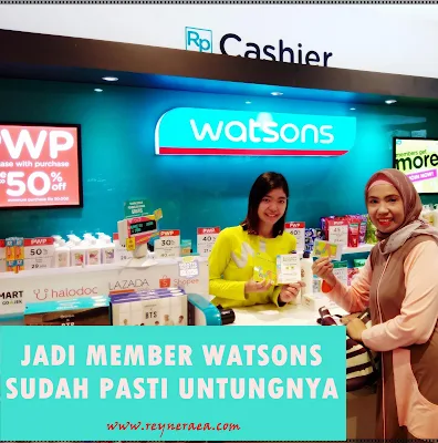 cara menjadi member watsons