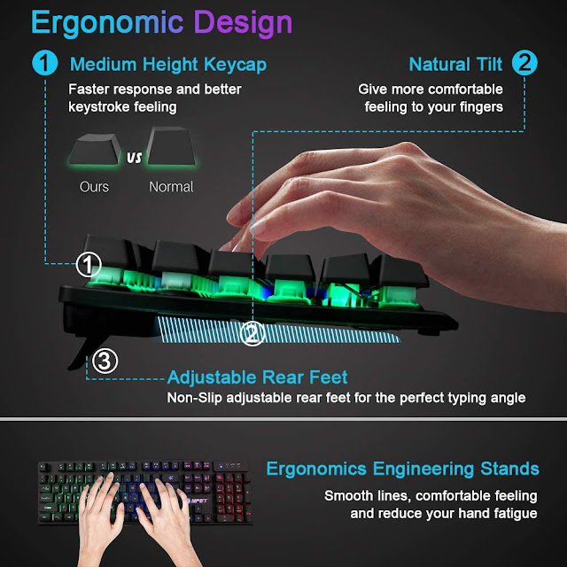 NPET K10 Gaming Keyboard