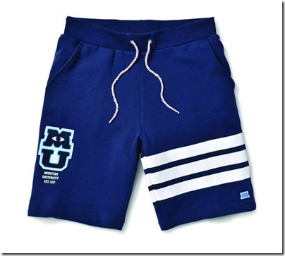 Monster University X Giordano - Blue Boardshorts