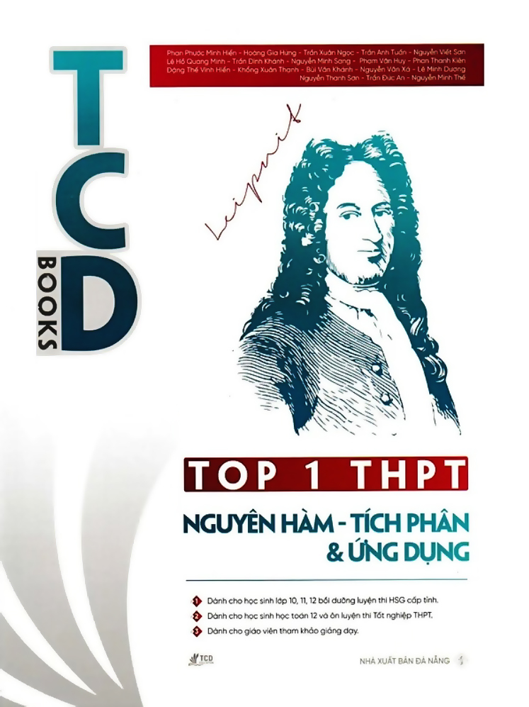 Top 1 THPT Nguyên Hàm - Tích Phân & Ứng Dụng ebook PDF-EPUB-AWZ3-PRC-MOBI