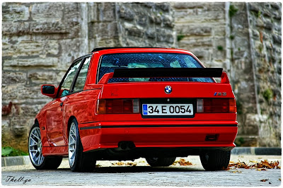 BMW E30 M rear view