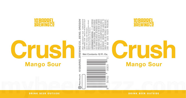 10 Barrel - Raspberry Crush, Cherry Cinnamon Crush & Mango Sour Crush 12oz Cans