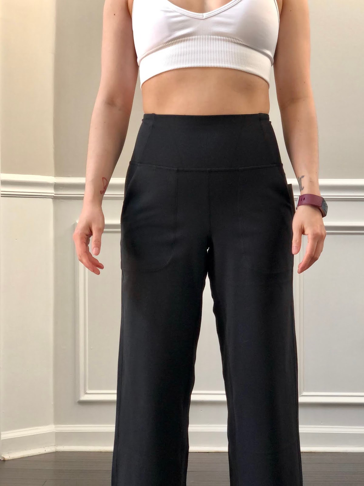 Women's Piper Slim Fit Yoga Pants Regular Leg Marine