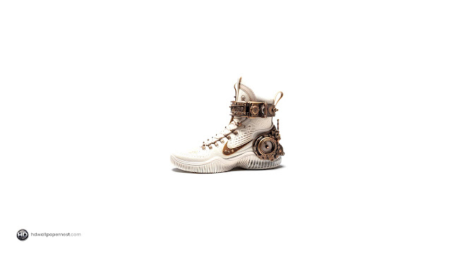 Nike Air Steampunk Style HD Wallpaper