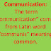 communication notes