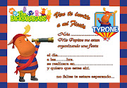 Tarjeta de Cumpleaños de Backyardigans Tyrone . Tarjetas de cumpleaños para . (tyrone )