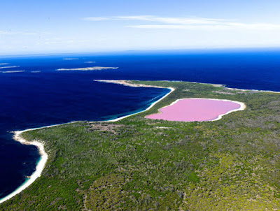 Хилиър Лейк (Розовото езеро), Австралия