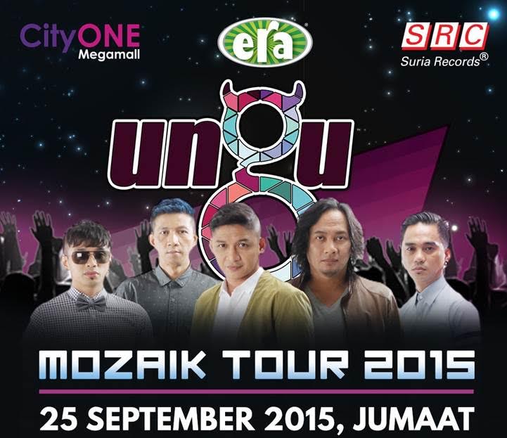 NTGravity Zone: KONSERT UNGU MOZAIK TOUR 2015