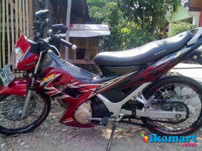 Modif Warna Hitam Satria Fu 2011  Oto Trendz