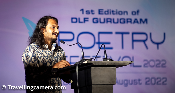 The inaugural discussion was followed by the launch of "The Yearbook of Indian Poetry in English 2022", an anthology edited by Dr Sukrita Paul Kumar and Dr Vinita Agrawal. Dr Agrawal could not make it to the event, but Dr Kumar launched it along with three poets who have their works featured in the book - Ankush Banerjee, Amlan Jyoti Goswami, and Aranya.
