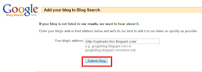 Cara Ping Blog ke Google