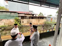 Wali Kota Tarakan Tinjau Sungai di Karang Anyar, Bahas Relokasi Masjid dan Penanganan Banjir