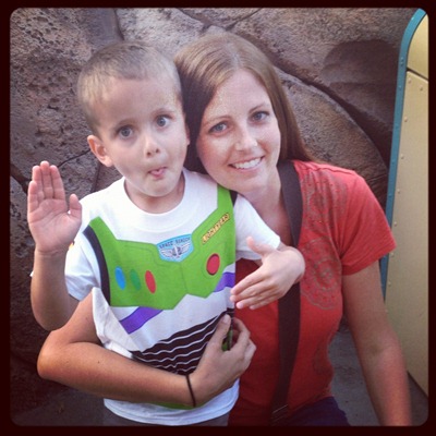 buzz and his mama