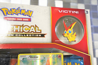 Mythical Pokemon collection Victini Box Victini Pin Badge