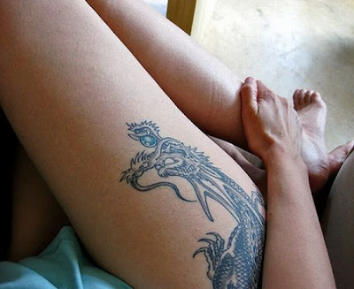 Thigh Tattoos For Women 2011