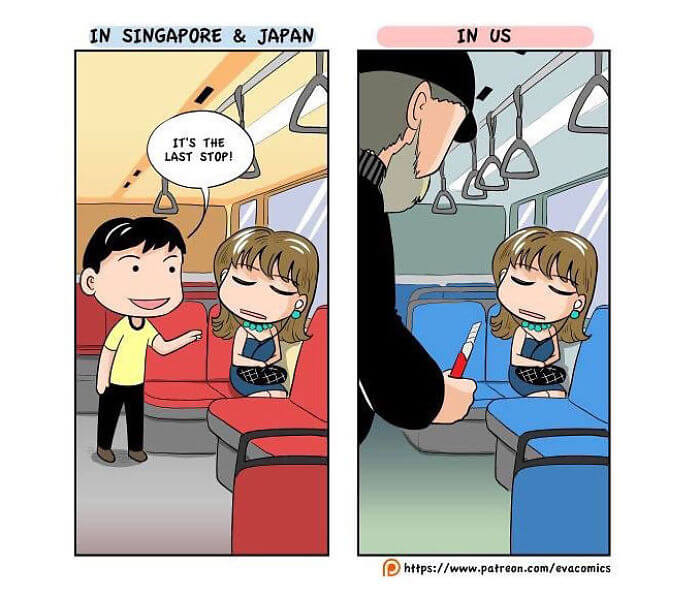 30 Funny Comics That Depict The Cultural Differences Between Japan And The Rest Of The World