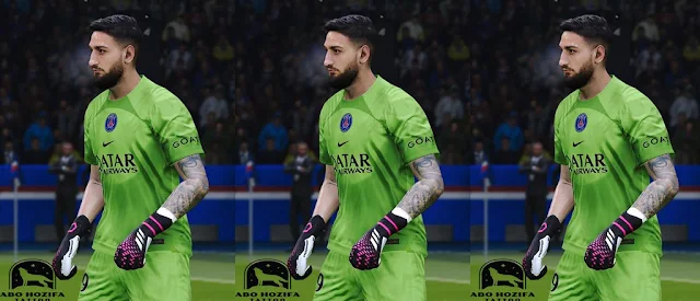 Gianluigi Donnarumma Tattoo For eFootball PES 2021