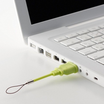 Electrical plug USB memory stick