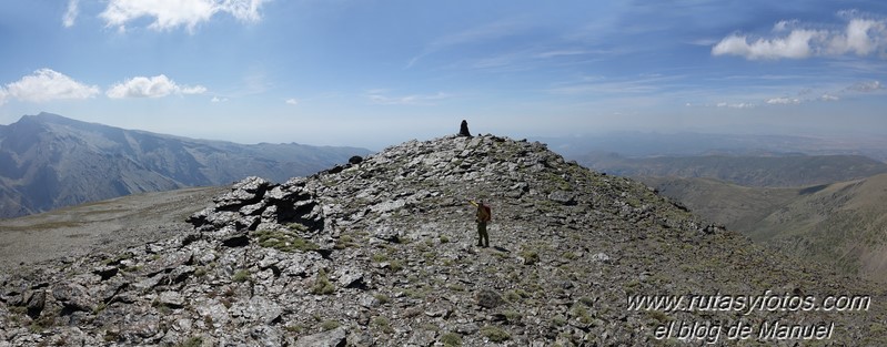 Mojonera-Pico de la Justicia-Pico del Cuervo-Mojón Alto