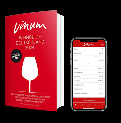 Vinum Weinguide Deutschland 2024 mit App