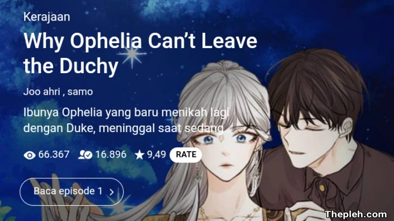 Why Ophelia Can't Leave The Duchy Webtoon Korea