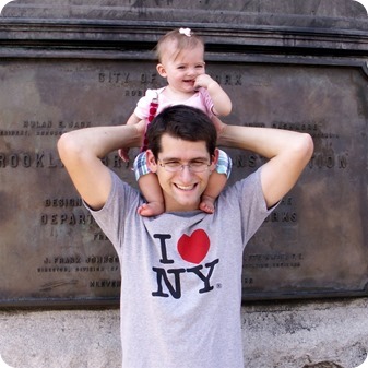 NYC Brooklyn Bridge with the Hamiltons