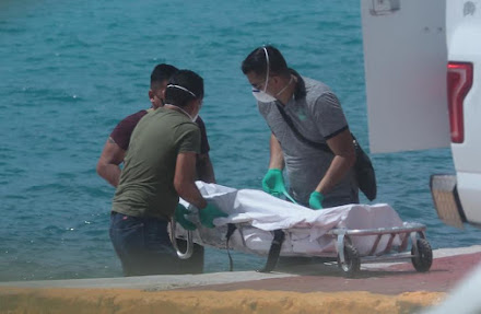 Recatan cadáver en fondo del mar de Cozumel, estaba encadenado a la cintura, presumen suicidio